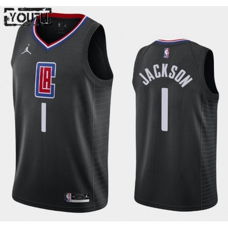 Maillot Basket Los Angeles Clippers Reggie Jackson 1 2020-21 Jordan Brand Statement Edition Swingman - Enfant